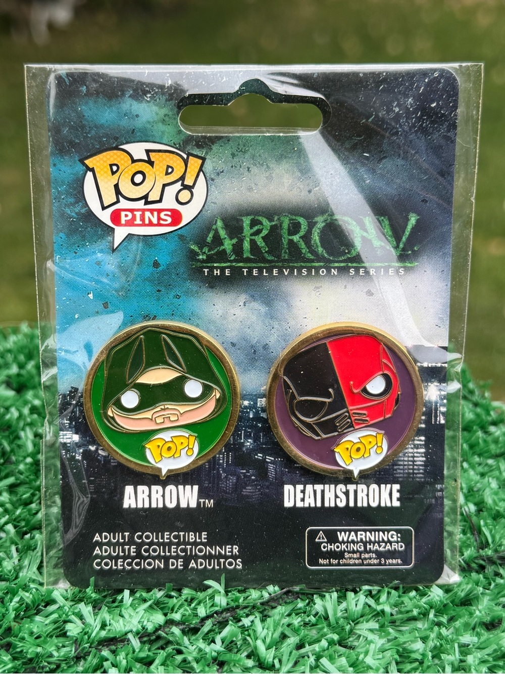 Funko Pop! Pins Arrow The Television Series Arrow & Deathstroke 2-Pack